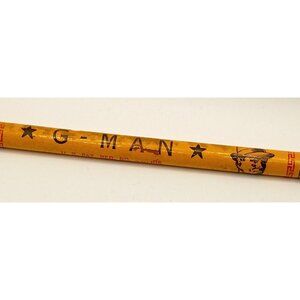 Vintage Advertising Pencil G-Man USA